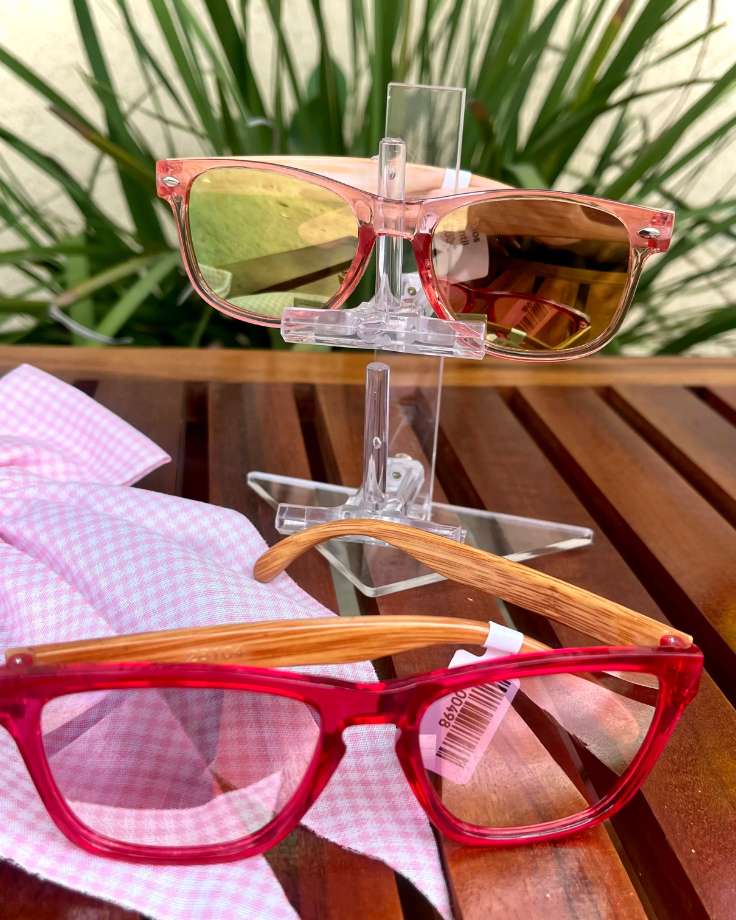 Óculos Estilo Madeira